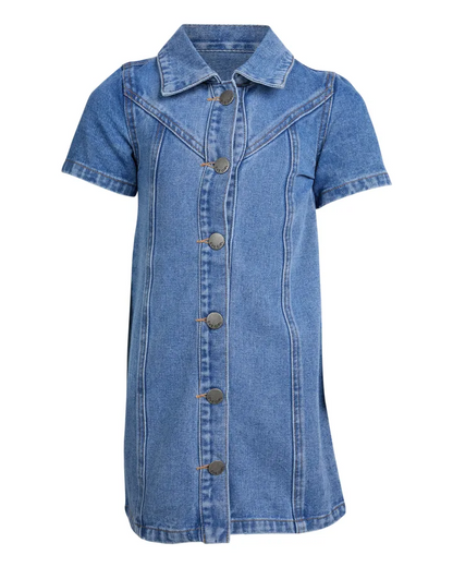 Eve Girl Jenny A-Line Denim Dress