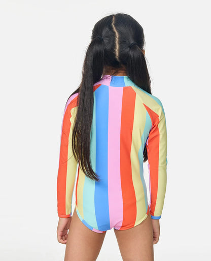 Ripcurl Rainbow Stripe Surf Suit- Girl