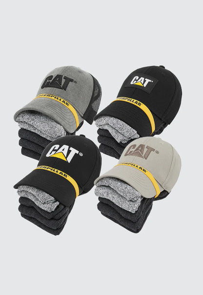 CAT Logo Cap/Sock Bundle