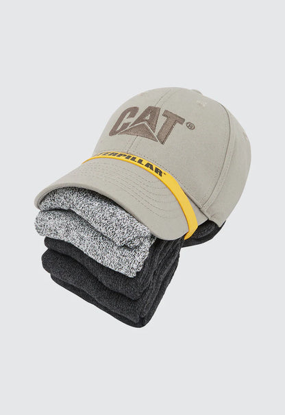 CAT Logo Cap/Sock Bundle
