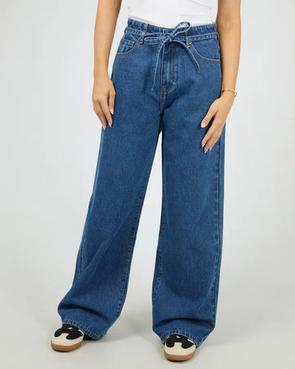 All About Eve Gia High Rise Baggy Jean