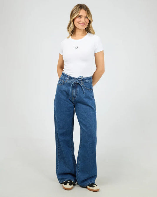 All About Eve Gia High Rise Baggy Jean