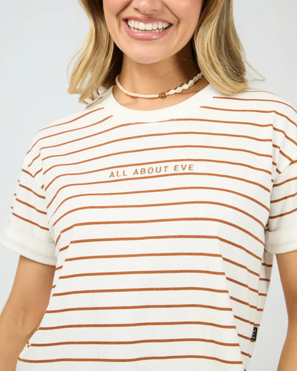 All About Eve Washed Stripe Tee