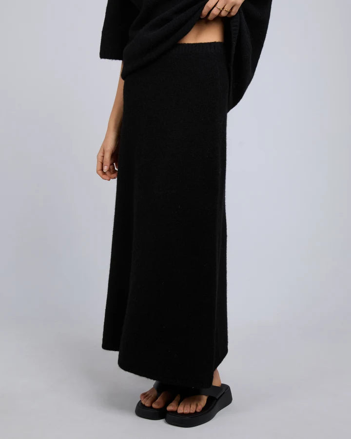 Silent Theory Willow Knit Maxi Skirt