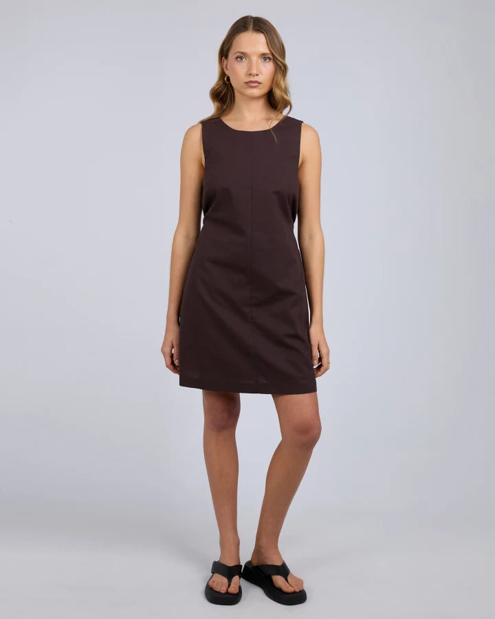 Silent Theory Tallow Tie Mini Dress