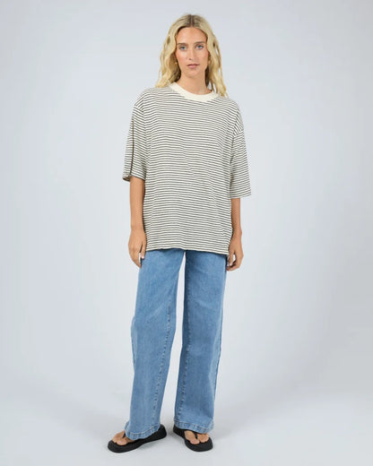 All About Eve Kya Oversized Stripe Tee