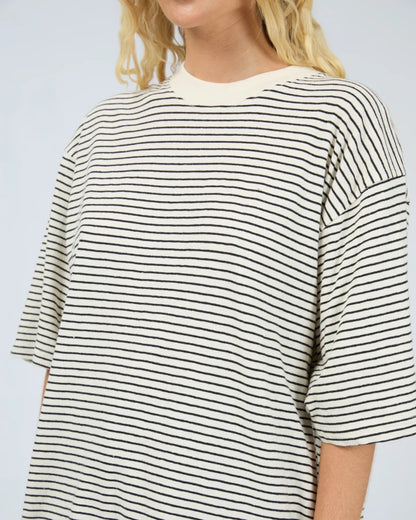 All About Eve Kya Oversized Stripe Tee