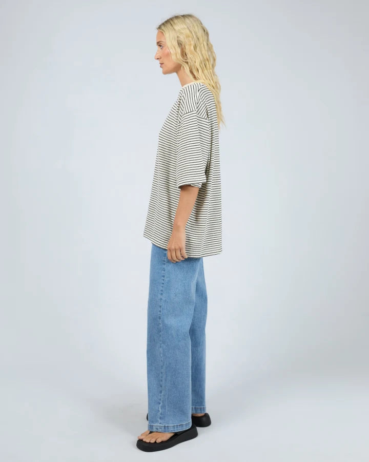 All About Eve Kya Oversized Stripe Tee