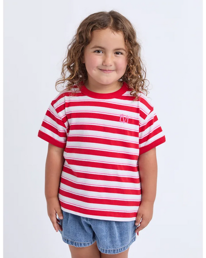 Eve Girl Molly Stripe Ringer Tee