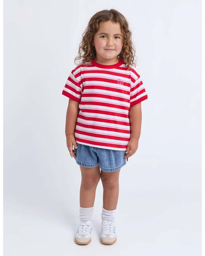 Eve Girl Molly Stripe Ringer Tee