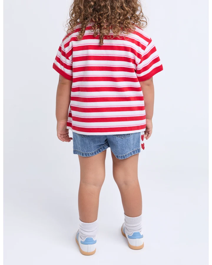 Eve Girl Molly Stripe Ringer Tee