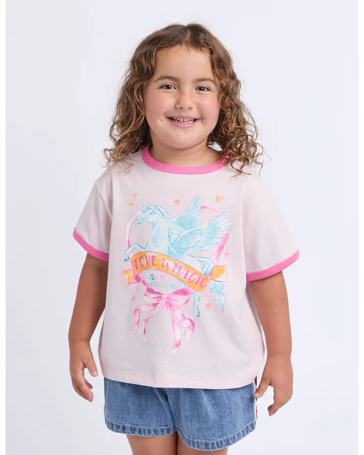 Eve Girl Pegasus Ringer Tee