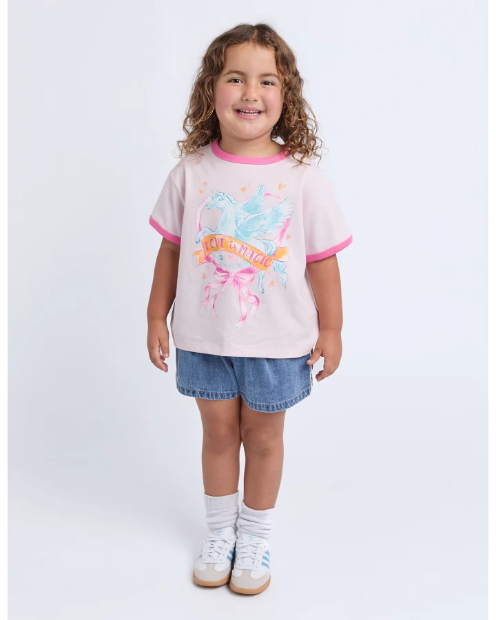 Eve Girl Pegasus Ringer Tee