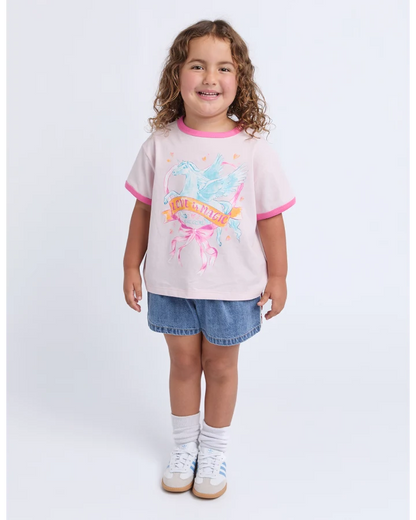 Eve Girl Pegasus Ringer Tee