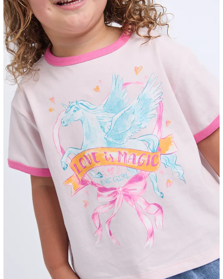 Eve Girl Pegasus Ringer Tee