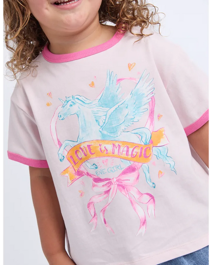 Eve Girl Pegasus Ringer Tee