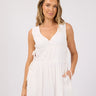 AAE Heidi Ruched Maxi Dress