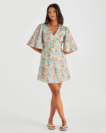 Sass Panna Kimono Sleeve Dress
