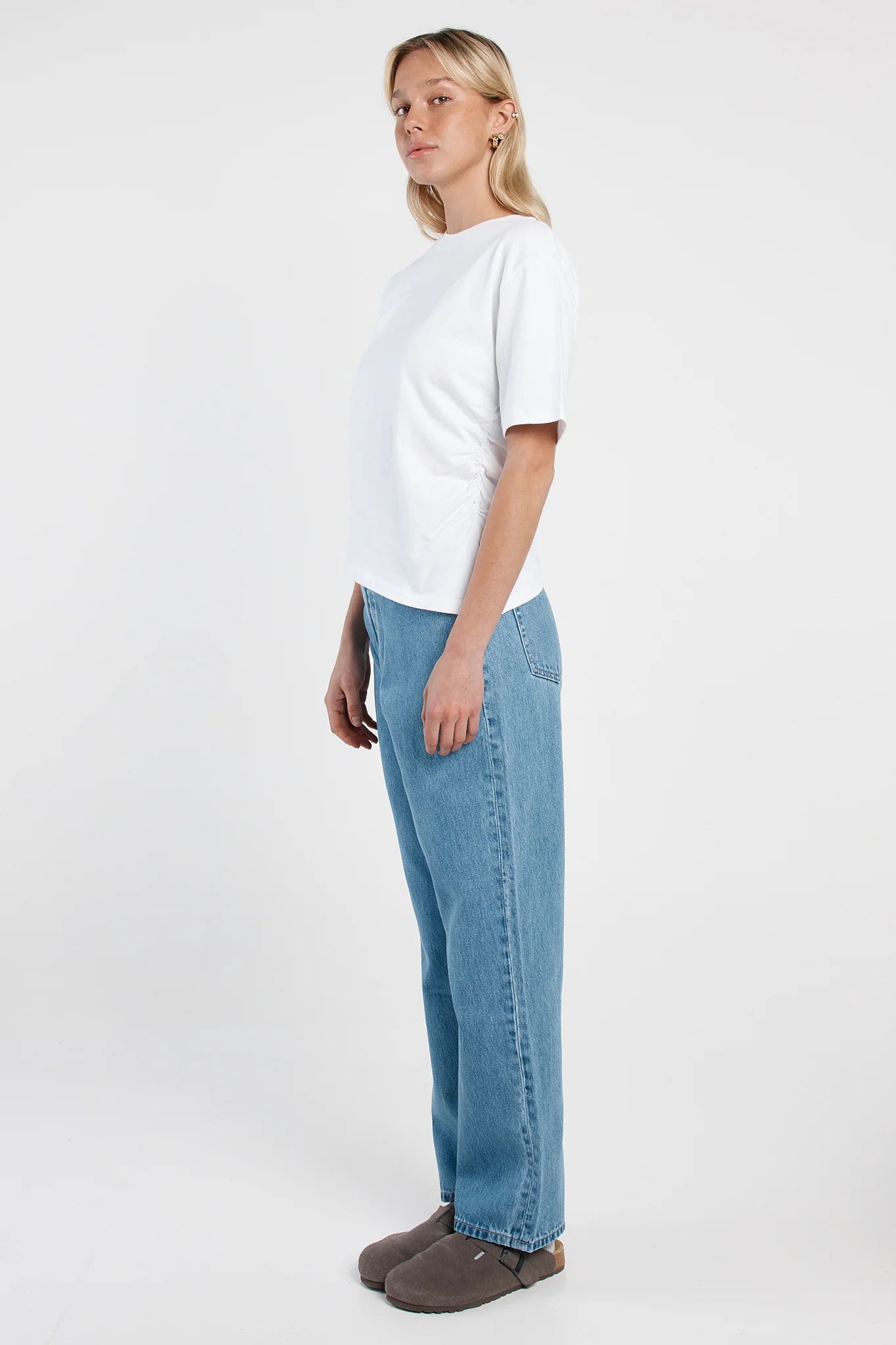 Sass Camie Gathered Seam Tee