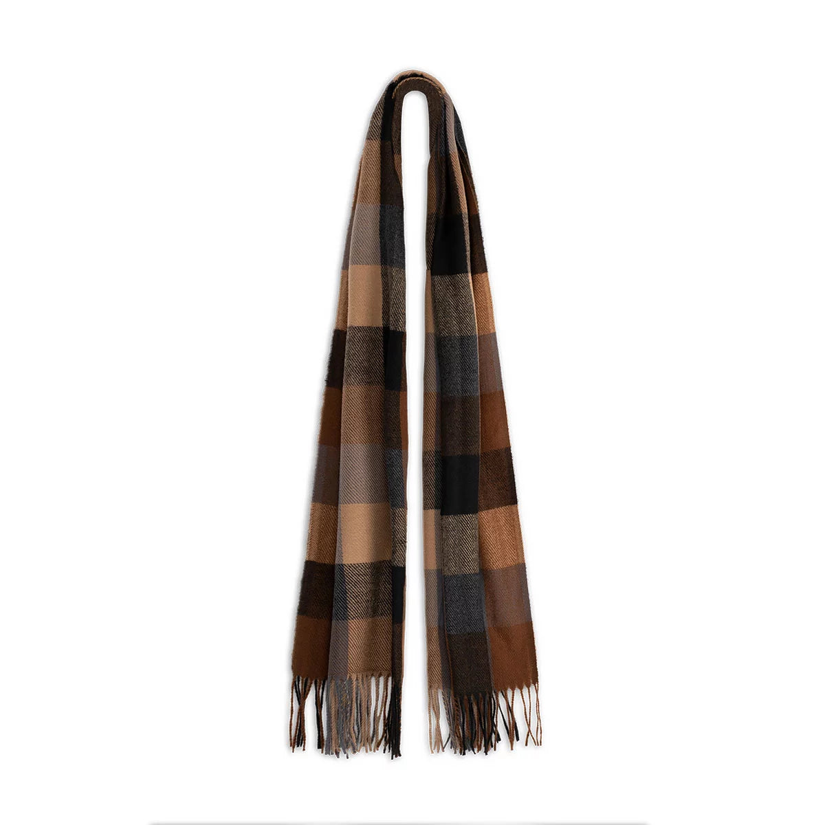 Avenel Piper Wide Check Scarf