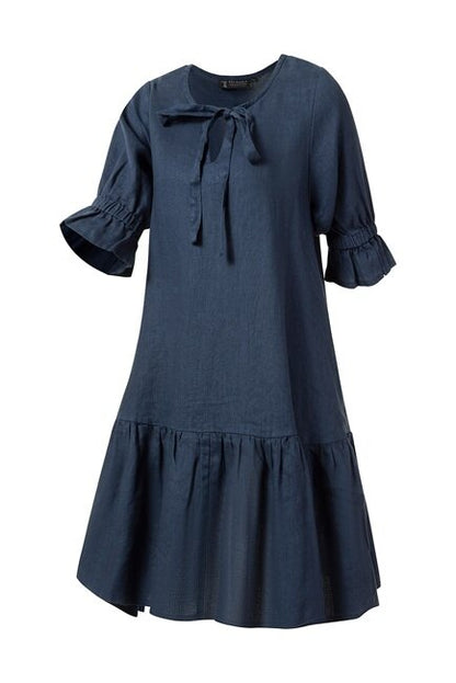 Pilbara Women's Linen 3/4 Sleeve Dress