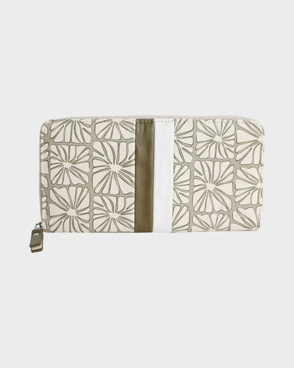 Billabong Womens Zip Around Bi-Fold Wallet