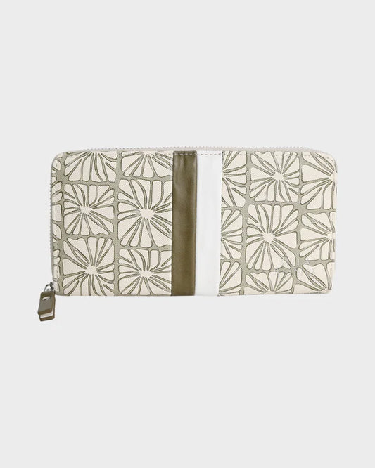 Billabong Womens Zip Around Bi-Fold Wallet