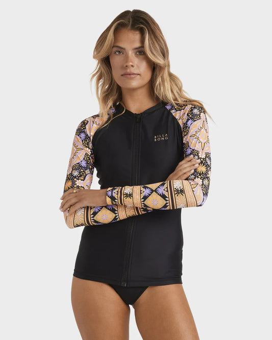 Billabong Womens Pipa LS Rash Vest