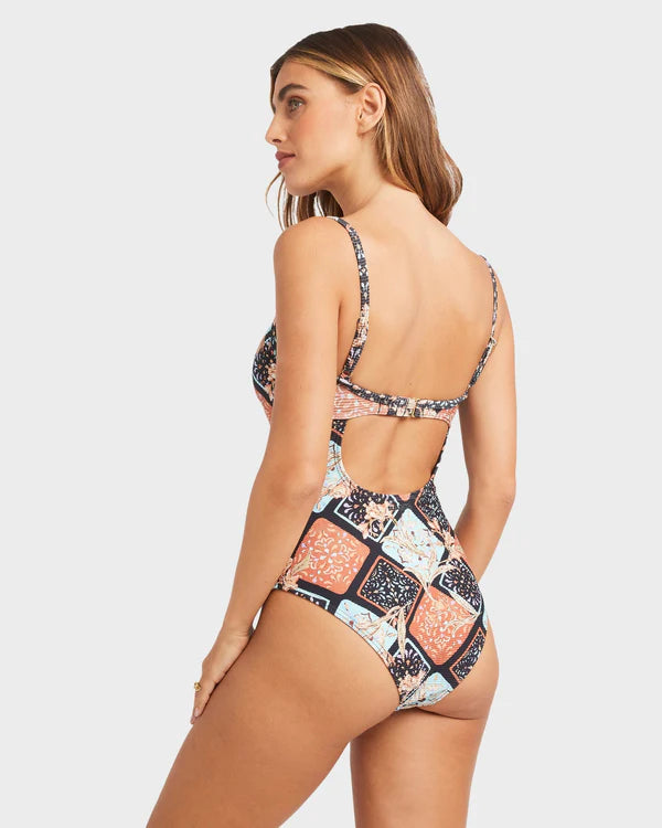 Billabong Forever Folk Mia D/DD One Piece Swimsuit