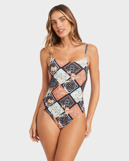 Billabong Forever Folk Mia D/DD One Piece Swimsuit