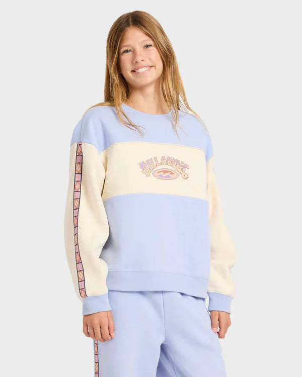 Billabong Girls Old Dayz Crew Neck