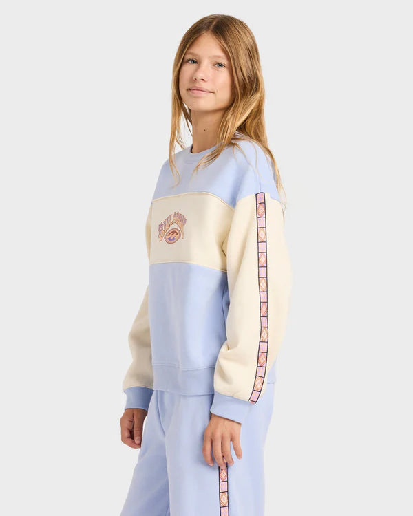 Billabong Girls Old Dayz Crew Neck