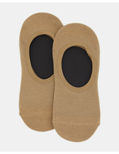 Ambra Cotton Mesh Footlet 2Pk