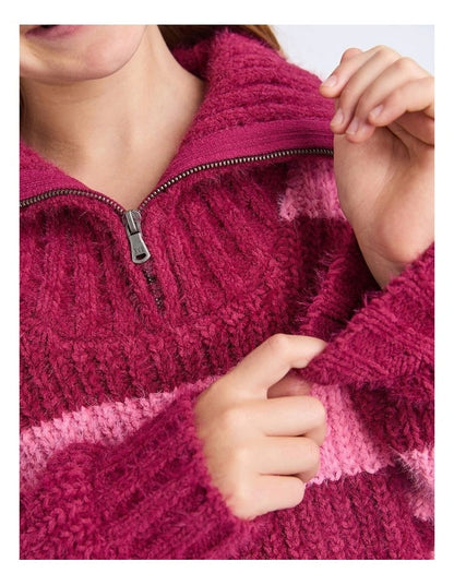 Eve Girl Daria 1/4 Zip Knit