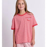 Eve Girl Lounge Club Stripe Tee