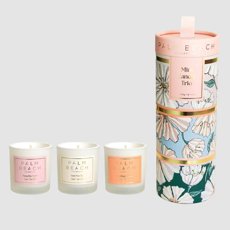 Palm Beach Sunday Brunch Candle Trio