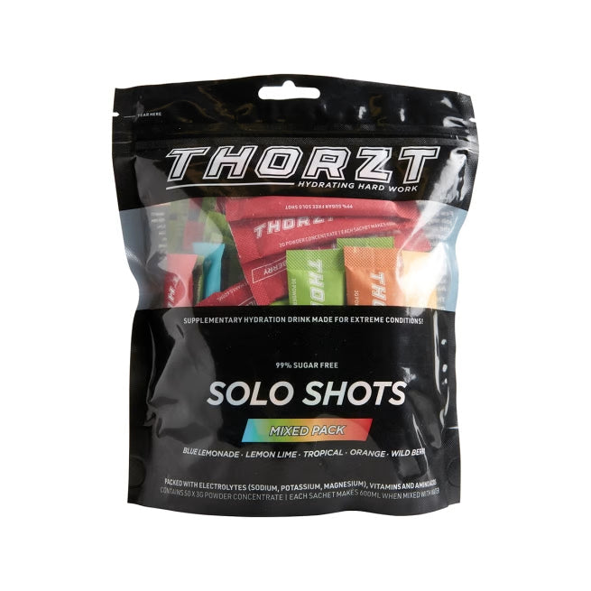 Thortz High Electro Low Sugar Solo Shot- Mixed