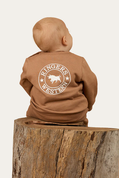 Ringers Western Mini Ringer Babies Signature Bull Fleece Pullover