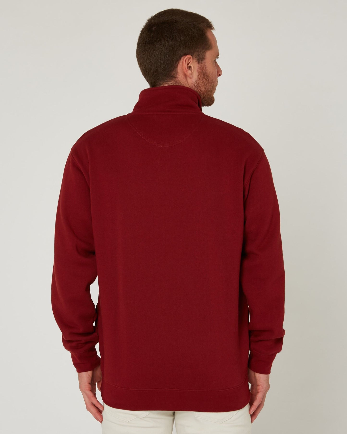 Pilbara Mens Classic Zip C/F Jumper