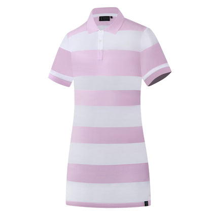 Pilbara Women's Y/D Striped Polo Dress