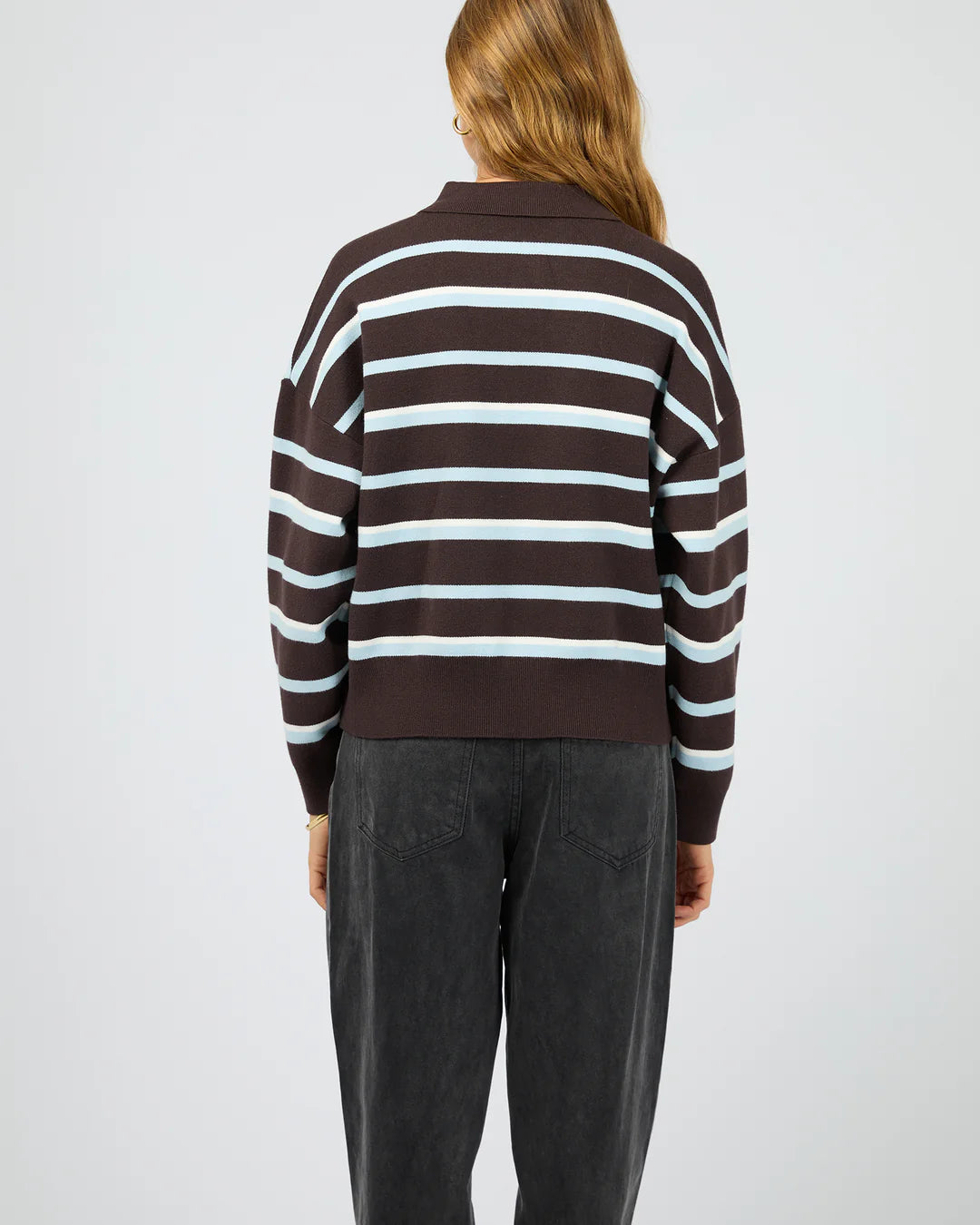 Silent Theory Anita Knit Polo Top