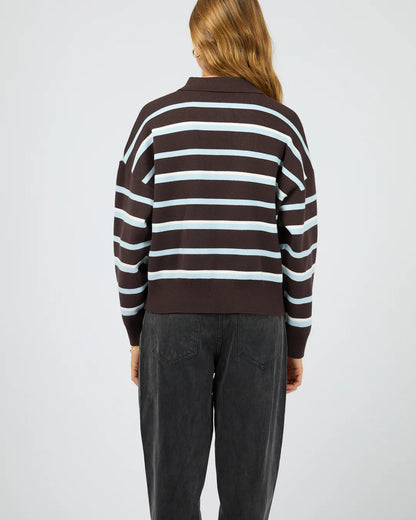 Silent Theory Anita Knit Polo Top