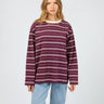 Silent Theory Stripe LS Tee