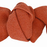 Avenel Purl Knit Scarf w Ribbed End