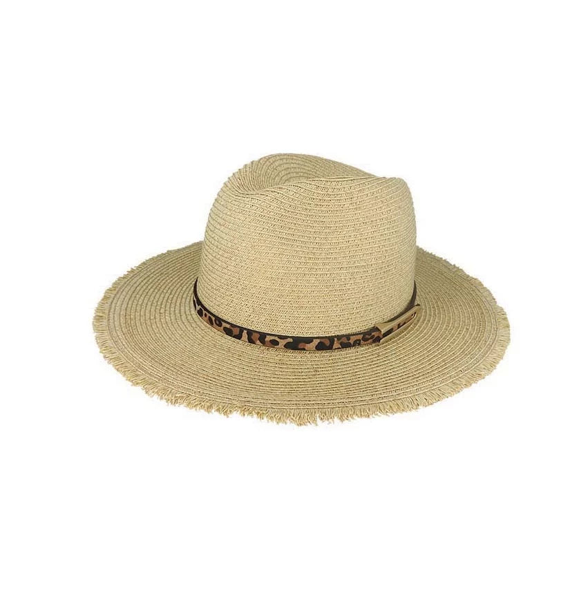 Avenel Animal Print Fedora