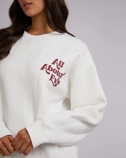 All About Eve Julia Oversized Crew