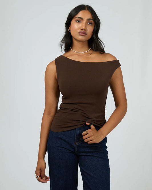 All About Eve Kylie Off Shoulder Top
