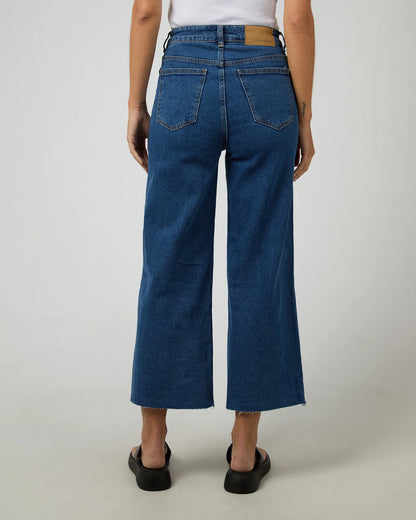 All About Eve Charlie High Rise Wide Leg Jean