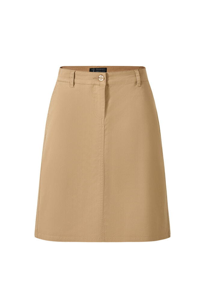 Pilbara Women's Chino A-Line Skirt