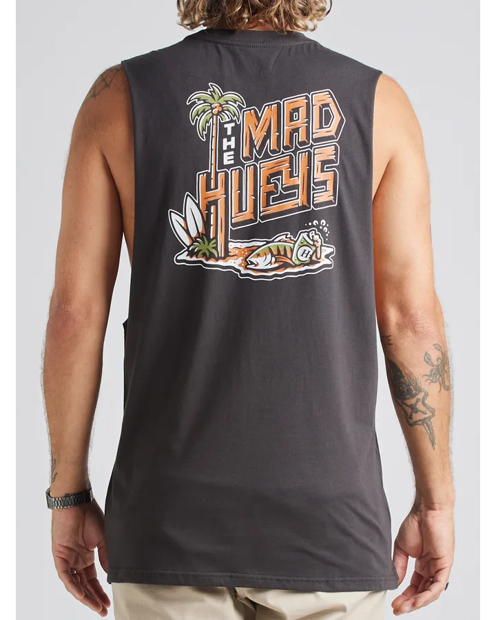 Mad Hueys Beach Club Muscle Tee